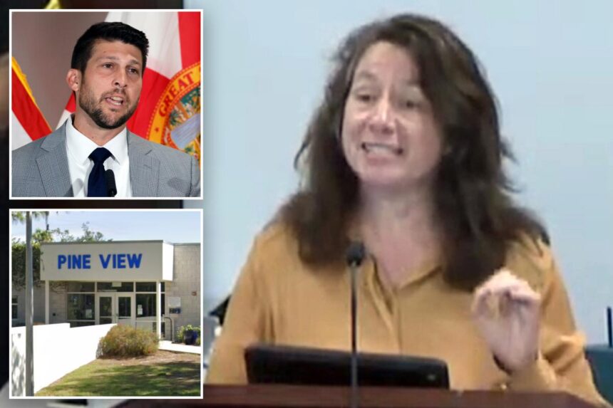 Florida history teacher Liz Ballard ‘deliberately tried to cancel’ 8th grader ‘for his conservative views’
