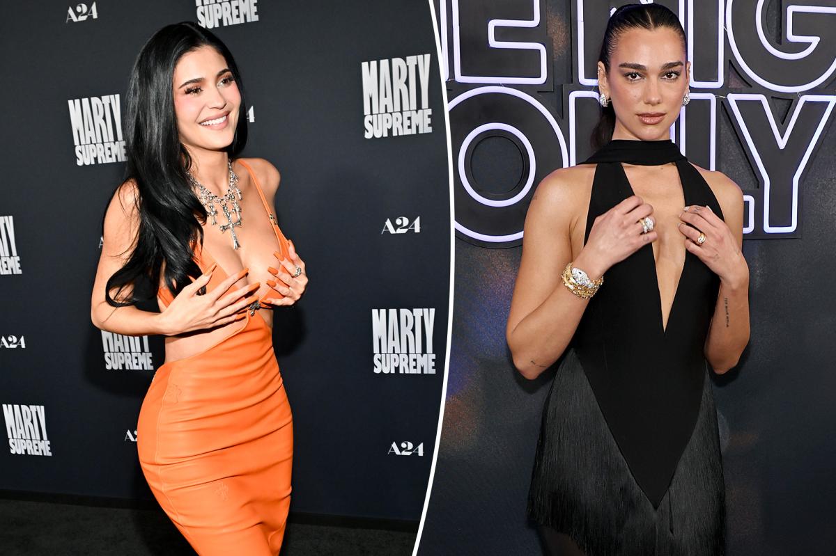 Gen Z celebs can’t stop serving the viral ‘boob rest’ pose