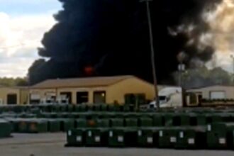 Massive chemical fire erupts at electrical transformer plant in Mississippi, forcing evacuation