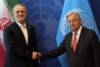 One glaring issue goes unaddressed in UN chief’s high-stakes talks with Iran’s president