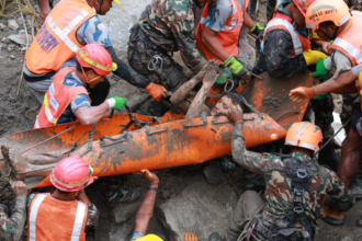 Trapped Nepal workers pulled alive from tunnel 9 days after deadly flooding, raising hope for more rescues