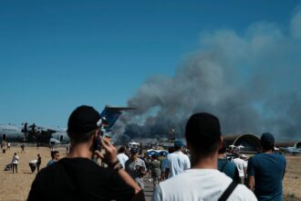 Fighter jet crashes at air show, killing 2 pilots with thousands of spectators watching