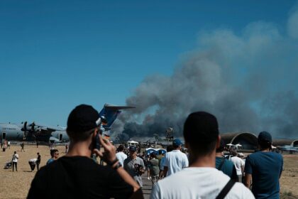 Fighter jet crashes at air show, killing 2 pilots with thousands of spectators watching