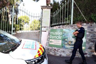 Art heist thieves make off with Renoir paintings worth millions from museum on French Riviera