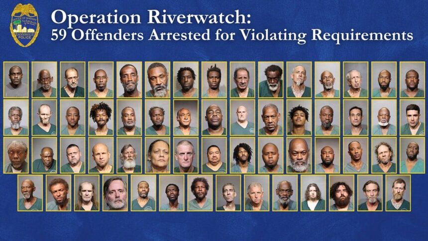 Florida sheriff’s office arrests 59 sex offenders in joint operation with US Marshals