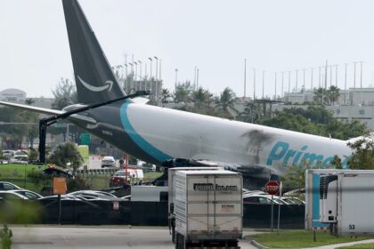 Data shows Amazon jet’s key braking systems did not deploy during deadly Miami crash: NTSB