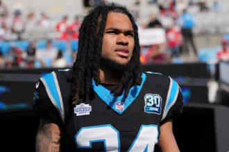 Panthers Optimistic Jonathon Brooks Plays Against Bears Despite Practice Absence