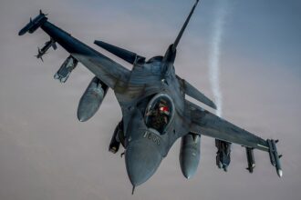 Texas Air National Guard pilot ejects safely before F-16 crash in Michigan