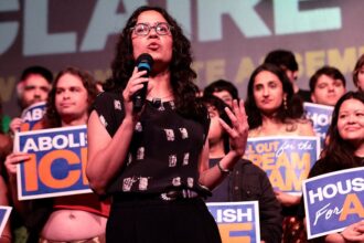 Socialist Claire Valdez faces calls for federal probe after Mexico ‘fight’ pledge