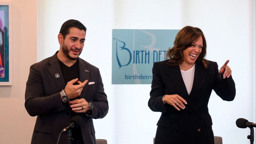 Kamala Harris says ‘attack on DEI is an attack on maternal care’