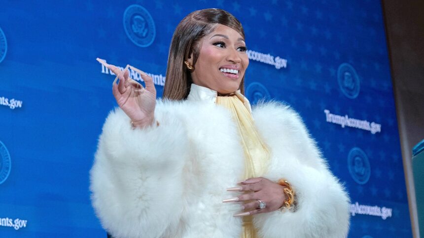 Nicki Minaj urges young Americans to ‘vote red’ in 2026 midterms while doubling down on Trump support