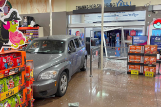 Texas man arrested after ‘intentionally’ crashing into a closed Kroger to use bathroom: cops