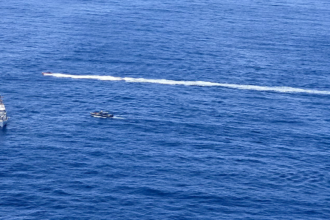 At least 40 rescued, 2 dead as boat capsizes after machete fight near Puerto Rico