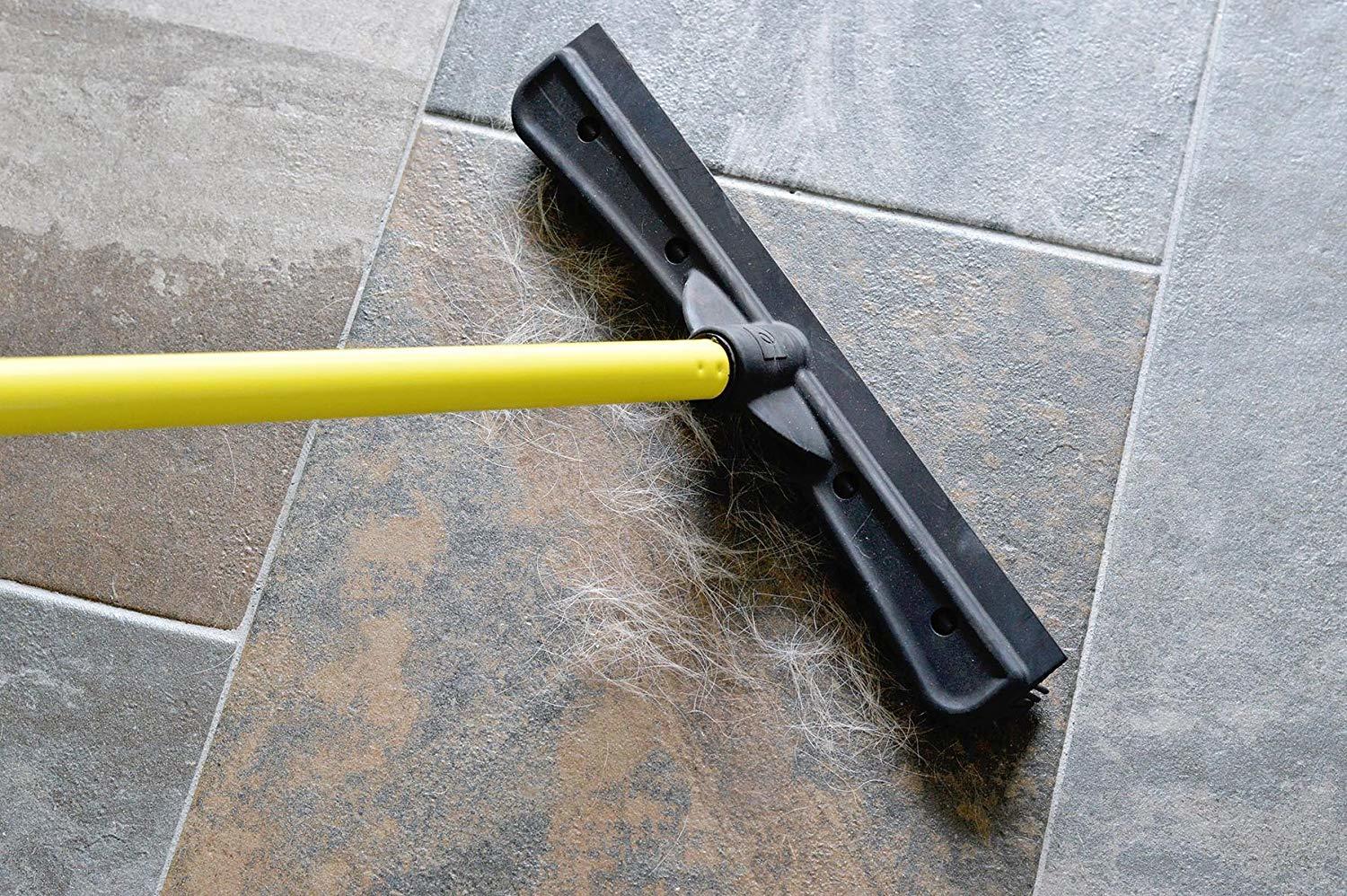 rubber broom