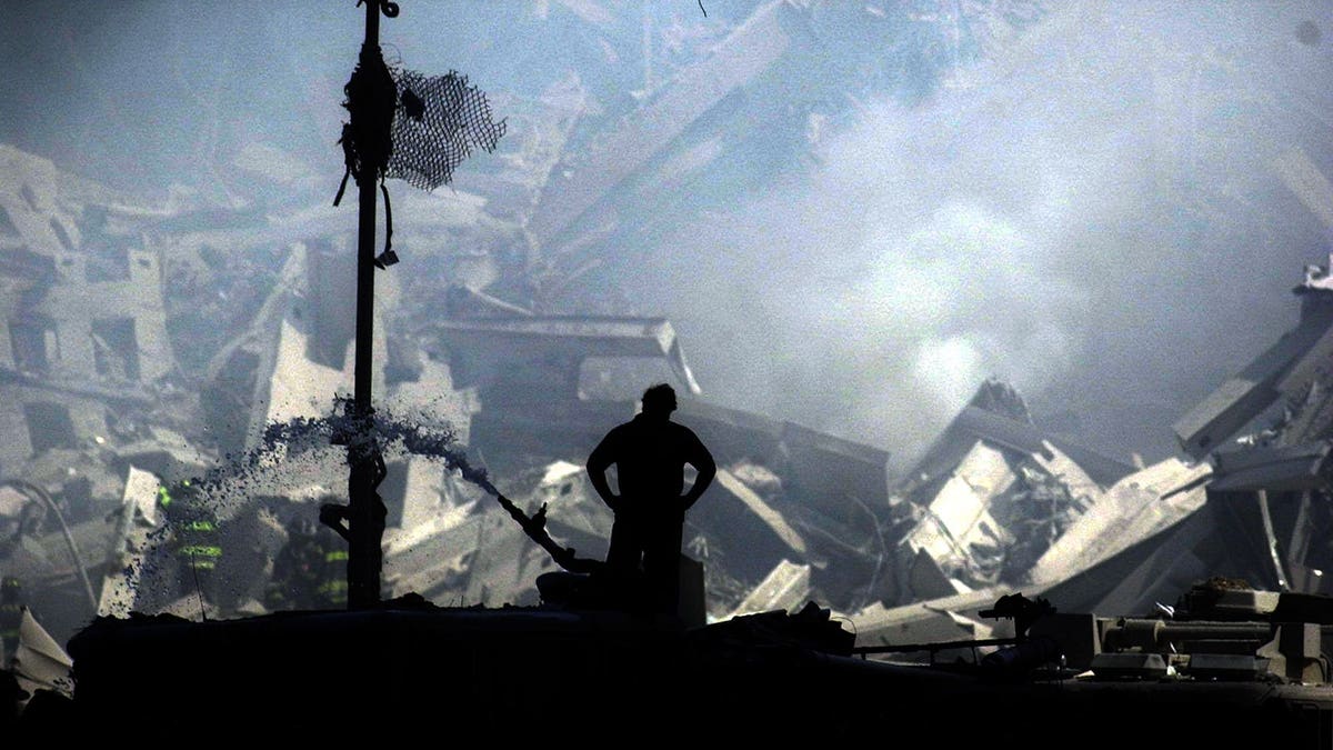 World Trade Centre in New York City after September 11 attacks.