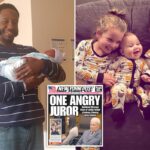 Lindsay Clancy holdout juror shares pictures of himself with newborn daughter — as his fundraiser tops 0,000