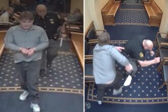 Ohio felon punches bailiff, attacks deputies as he tries to escape court after being sentenced to prison