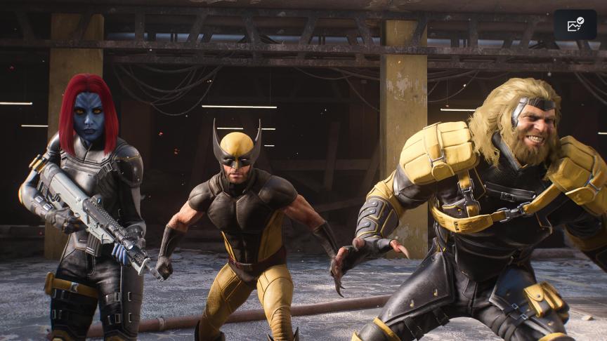 Mystique, Wolverine and Sabretooth