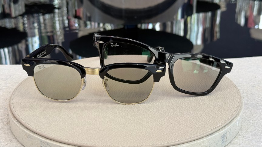 Two models of glasses-free Meta Ray-Ban glasses