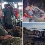 Missing hiker, 70, hoisted to safety ‘alive and alert’ after surviving for week on remote Michigan island