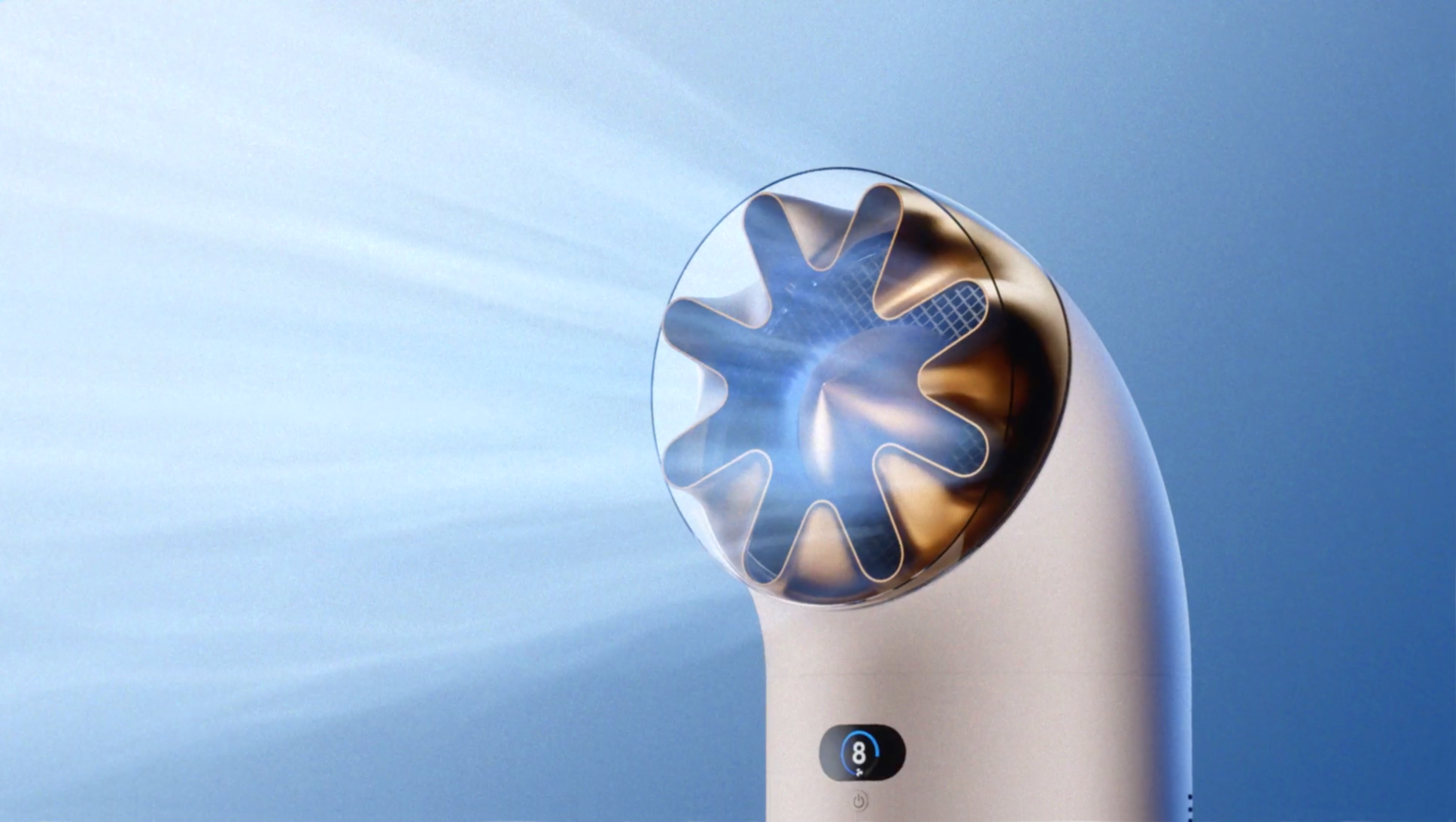 Dyson’s Huge Pipe-like Air Purifier Moves Like a Dune Sandworm and Blows Air Across the Room 