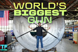 World’s Largest Gun Aims to Shoot Satellites Into Space