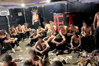 Dozens of pledges found covered in food in sweltering frat basement as police investigate alleged hazing