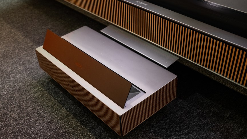 The Xgimi Aura 3 UST projector at IFA 2026.