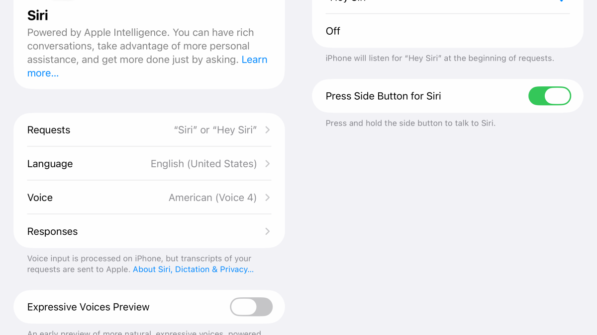 Hey Siri feature