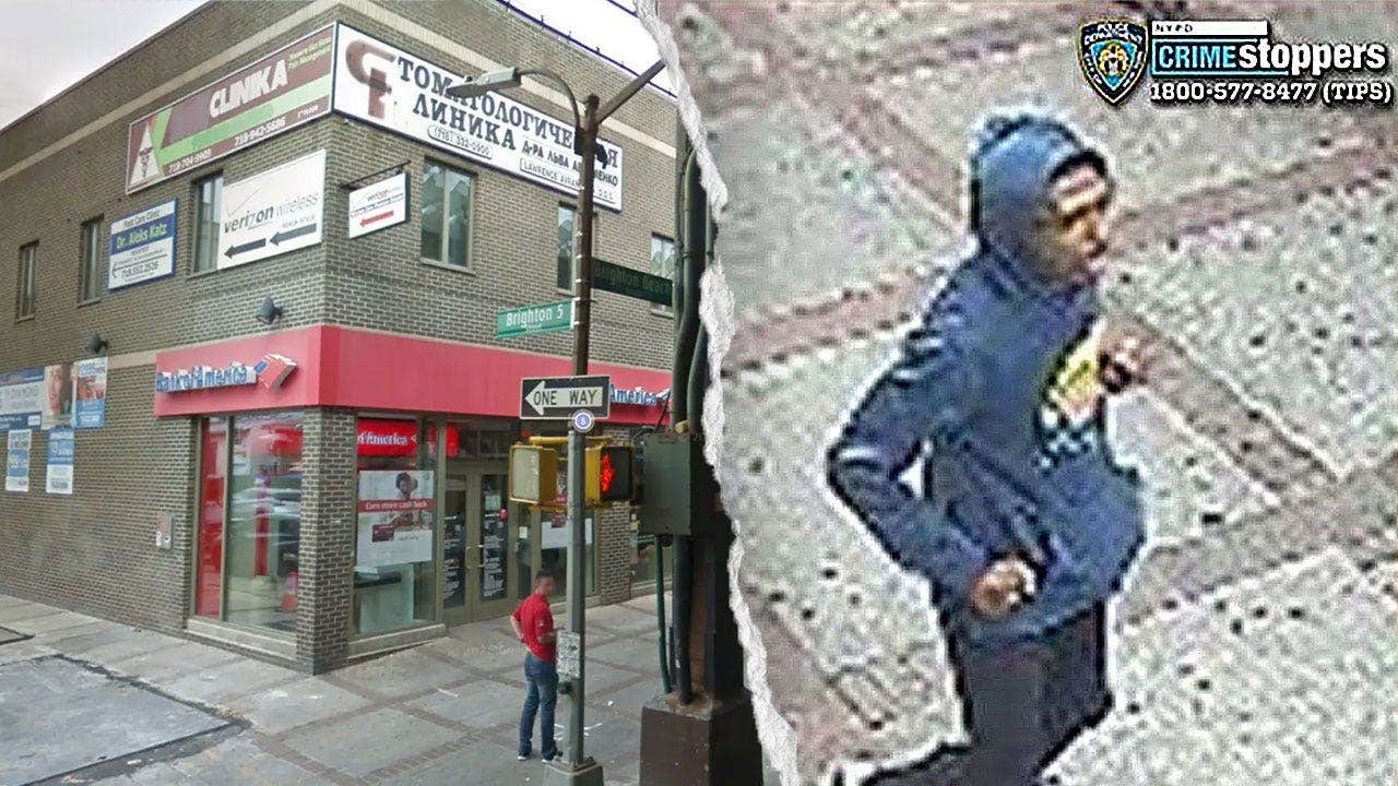 NYPD searches for suspect who threw furniture at 90-year-old woman on sidewalk