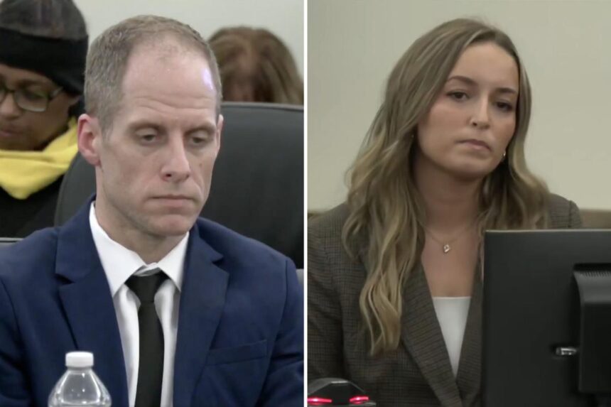 ‘American Idol’ alum Caleb Flynn’s cringey love songs for mistress played at his murder trial — as victim’s relatives hold back laughter