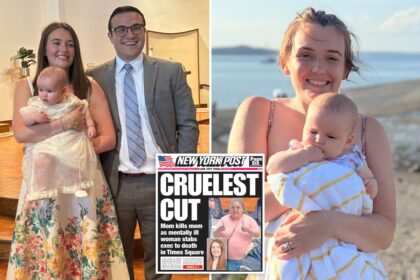 ‘Devastated’ family BofA exec randomly slain in Times Square releases heartbreaking statement on young wife, new mom