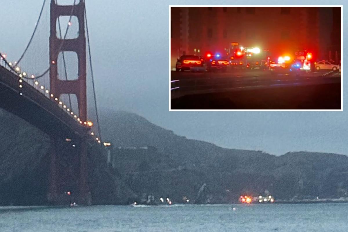 One dead, two seriously injured as boat hits rocks under Golden Gate Bridge
