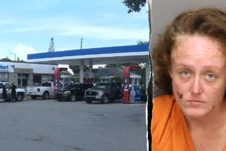 Florida woman accused of setting stranger on fire at gas station, leaving horrific burns