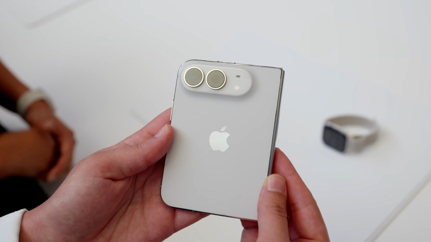 The iPhone Duo's rear cameras.
