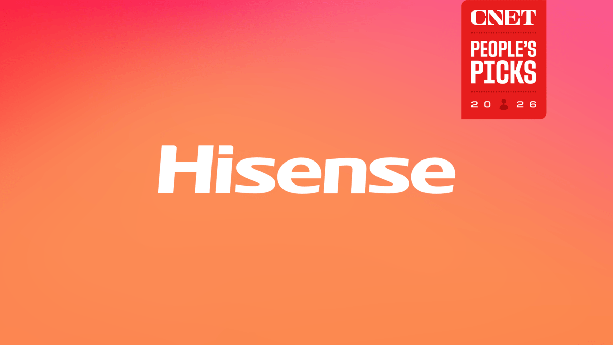people's picks badge with hisense logo