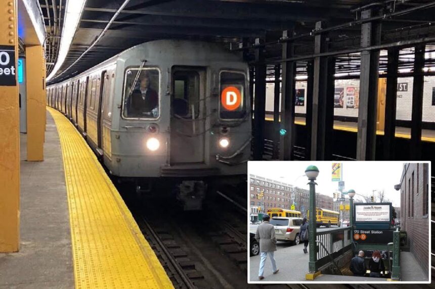 NYC straphanger who held emergency gate open for other riders slashed repeatedly during fight