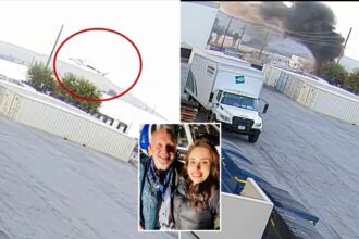 Haunting footage shows NBC4 helicopter drop out of sky into LA parking lot — killing 3