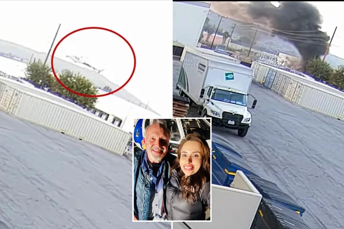 Haunting footage shows NBC4 helicopter drop out of sky into LA parking lot — killing 3