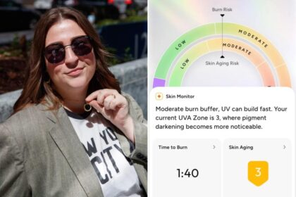 Exclusive | Is a 0 smart necklace the chic secret to preventing skin cancer, sunburns and aging?