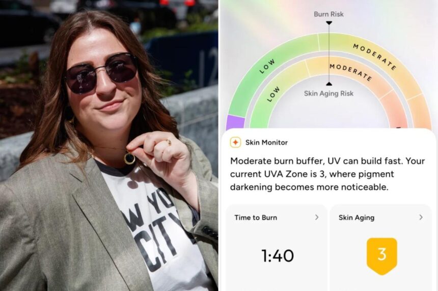 Exclusive | Is a 0 smart necklace the chic secret to preventing skin cancer, sunburns and aging?