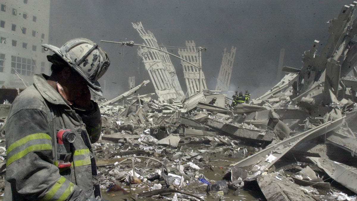 Aftermath of terrorist attacks on September 11, 2001 in New York City