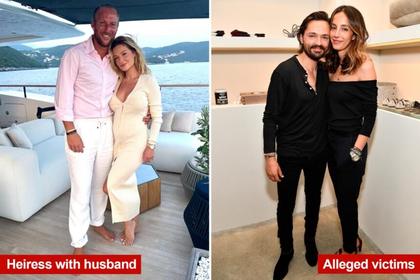Billionaire heiress and TV star husband swindled close friend out of M in sneaky real estate scam: suit